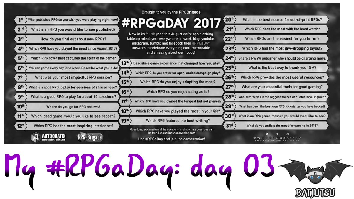 #RPGaDay 03